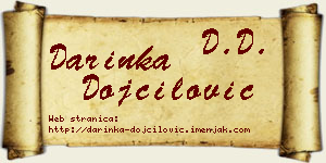 Darinka Dojčilović vizit kartica